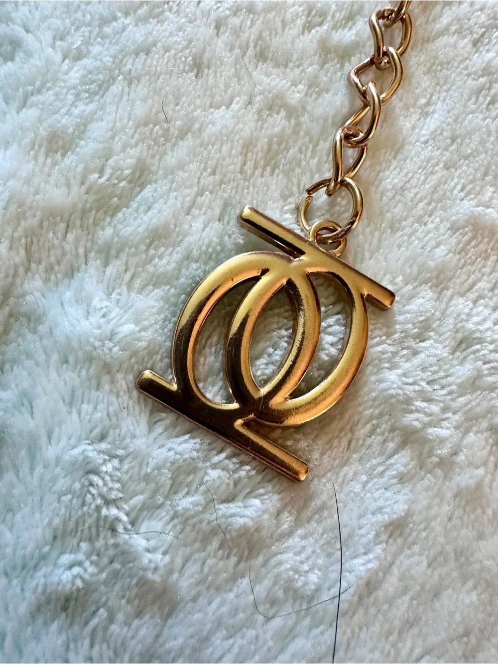 NWT Bebe Gold Chain Link Statement Belt